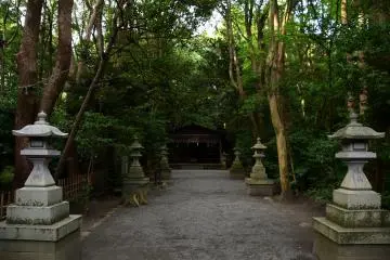 Sorei-sha, the altar where ancestors are enshrined