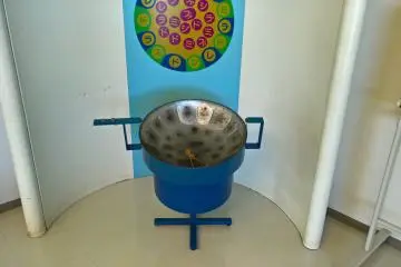 A steel drum, sounds lovely
