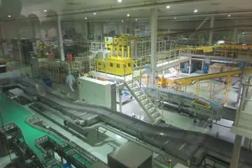 The whole system is operated by just a few people!