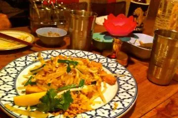 The Pad Thai was just right