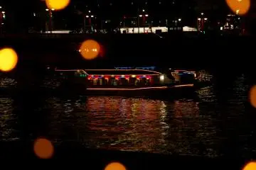 Estos botes son comúnmente vistos en el río Sumida.
