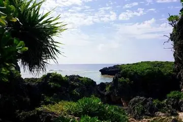 Le Cap Manzamo à Okinawa