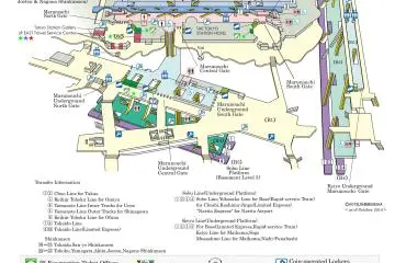 Tokyo Station Map
