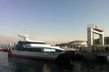 The Super Jet ferry to Hiroshima