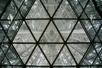 Triangles, triangles, triangles of Fukuoka Tower