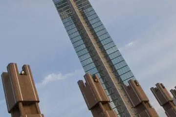 Fukuoka Tower from the promenade