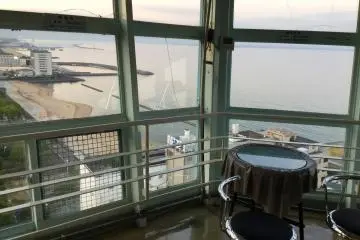 Through the glass