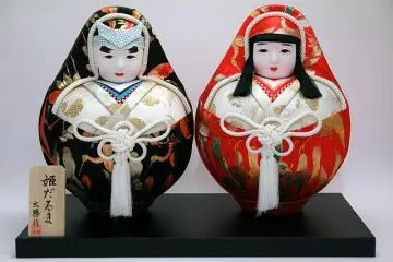 Typical brocade Himedaruma