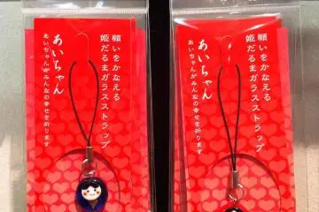 Himedaruma mobile phone straps