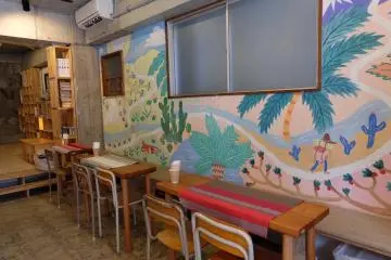 The beautiful painted walls