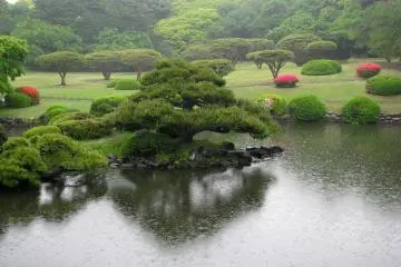 One of the garden's views