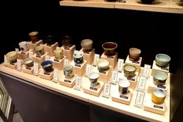 Arita and Imari earthenware sake cups
