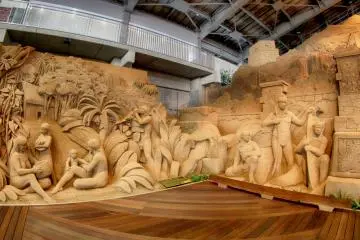 A corner showing more native ways of life