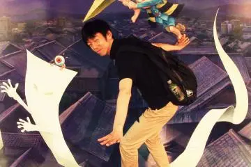 There is a place where you can pose and be part of the action