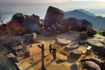 Le Mont Misen sur l'île de Miyajima