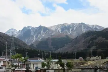 Mountains in Yudanaka