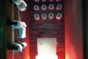 The interior design is very interesting