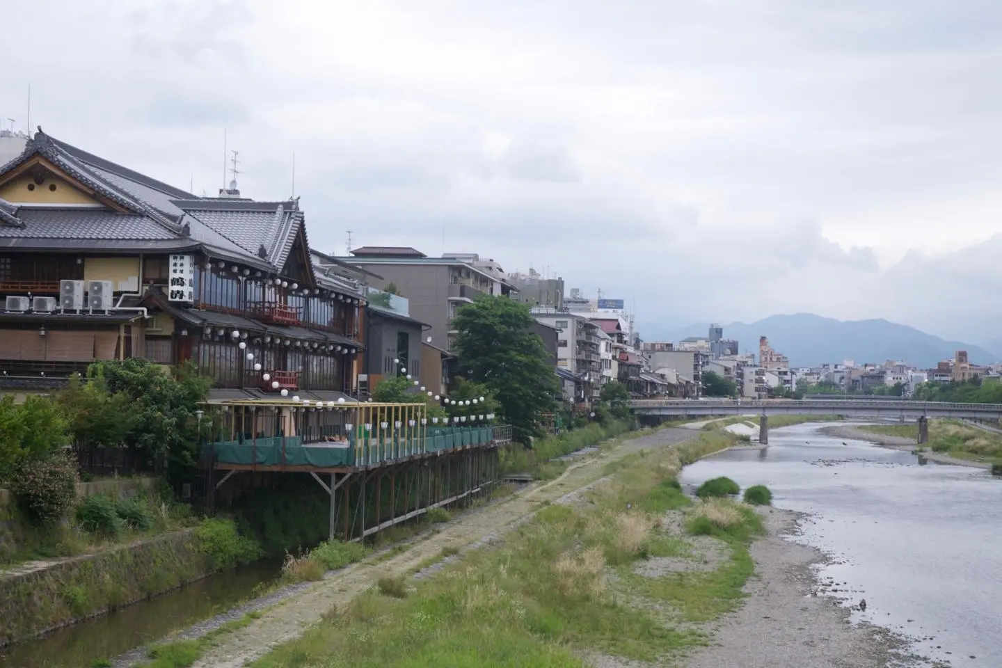 The Happy Fisherman at Kamo River