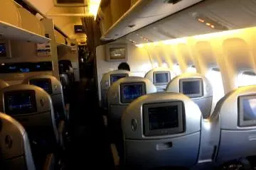 Older style Premium Economy Seats, now updated