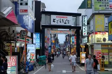 The atmosphere of Togoshi Ginza 