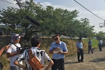 Many thousands of people come through this station over the two days of the summer festival, and it receives local news coverage as well