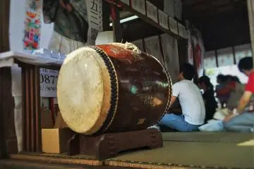 A beautiful taiko drum