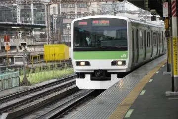 A train of Yamanote line, Tokyo