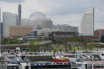 The view of Yokohama