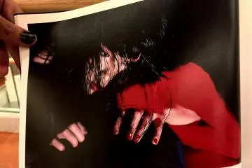 Sayoko in red