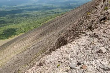 Steep slope