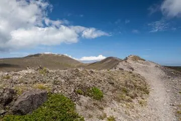 Beautiful volcanic landscapes
