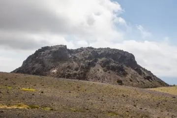 Mount Tarumae's lava dome