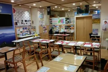 The event and cafe area