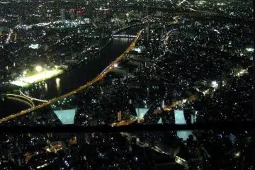 From heights one can see the size of a city!