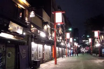 The side street of Asakusa