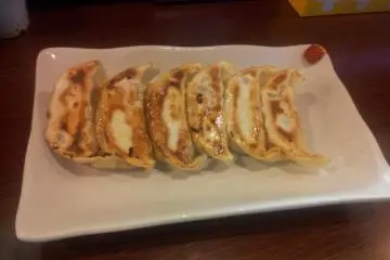 Local pork dumplings