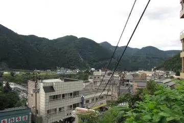 Views over the town and its surrounding mountains