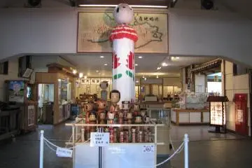 Inside the museum