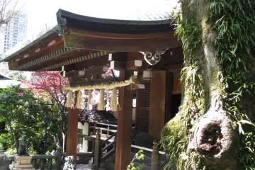 Shinto shrine (jinja) in Ueno