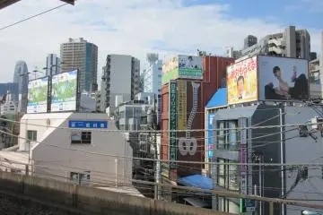 Typical view from a train station's platform
