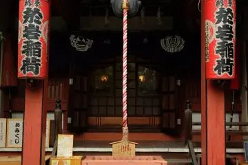 Main building inside the shrine