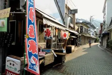 이와다타미 근처의  랭가 거리