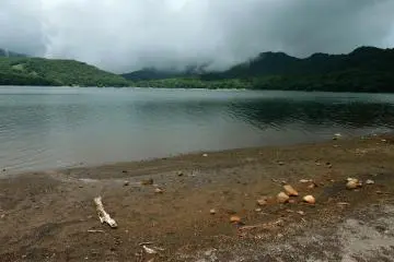 Low cloud made the lake look moody