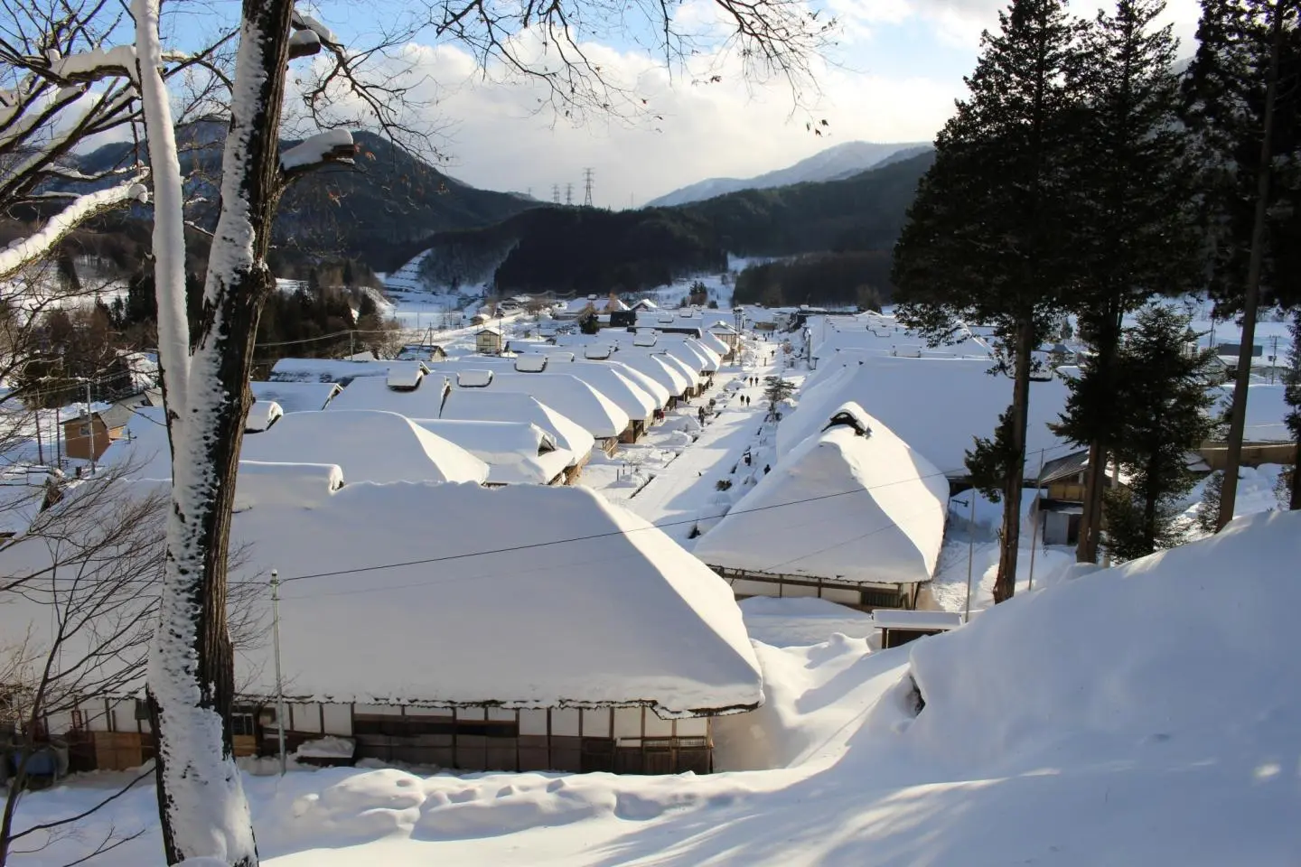 Ouchi-juku in Shimogo