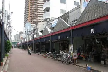 One of Tsukishima's malls