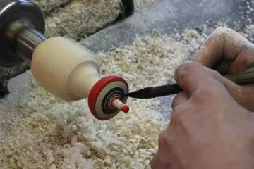 A spinning top is almost ready! It really didn't take too long!