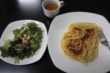 this is how exactly the pasta was served