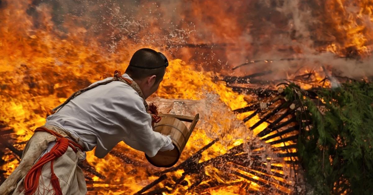 Fire-walking Festival at Mt. Takao 2027 - March Events in Tokyo