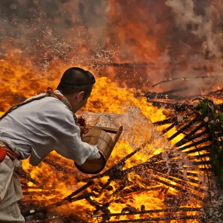 Fire-walking Festival at Mt. Takao 2027 - March Events in Tokyo