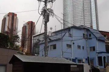 In the shadow of modern Tokyo